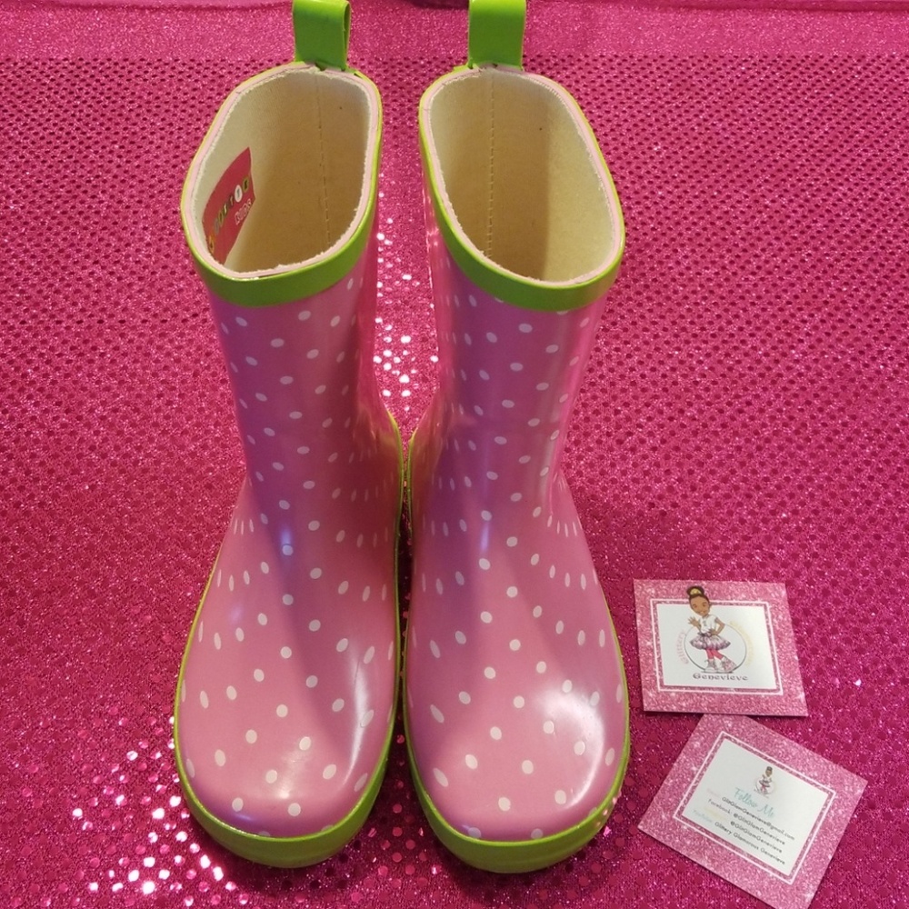 Pink and Green Rain!